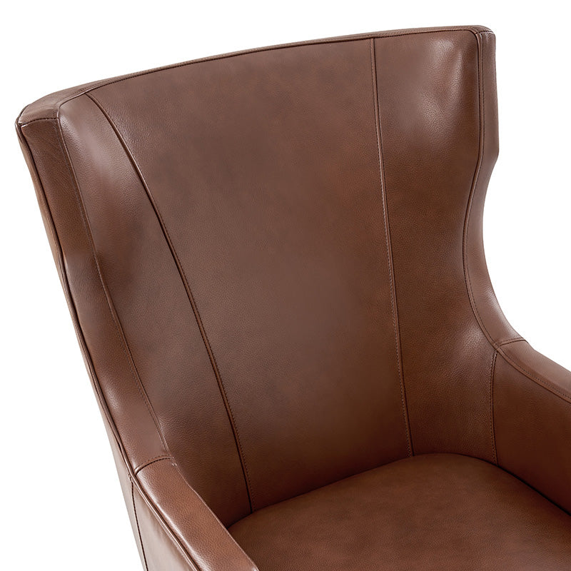 Premium Elodio Office Chairs with Genuine Leather - Ergonomic Executive Desk Chair for Home & Business Workspaces