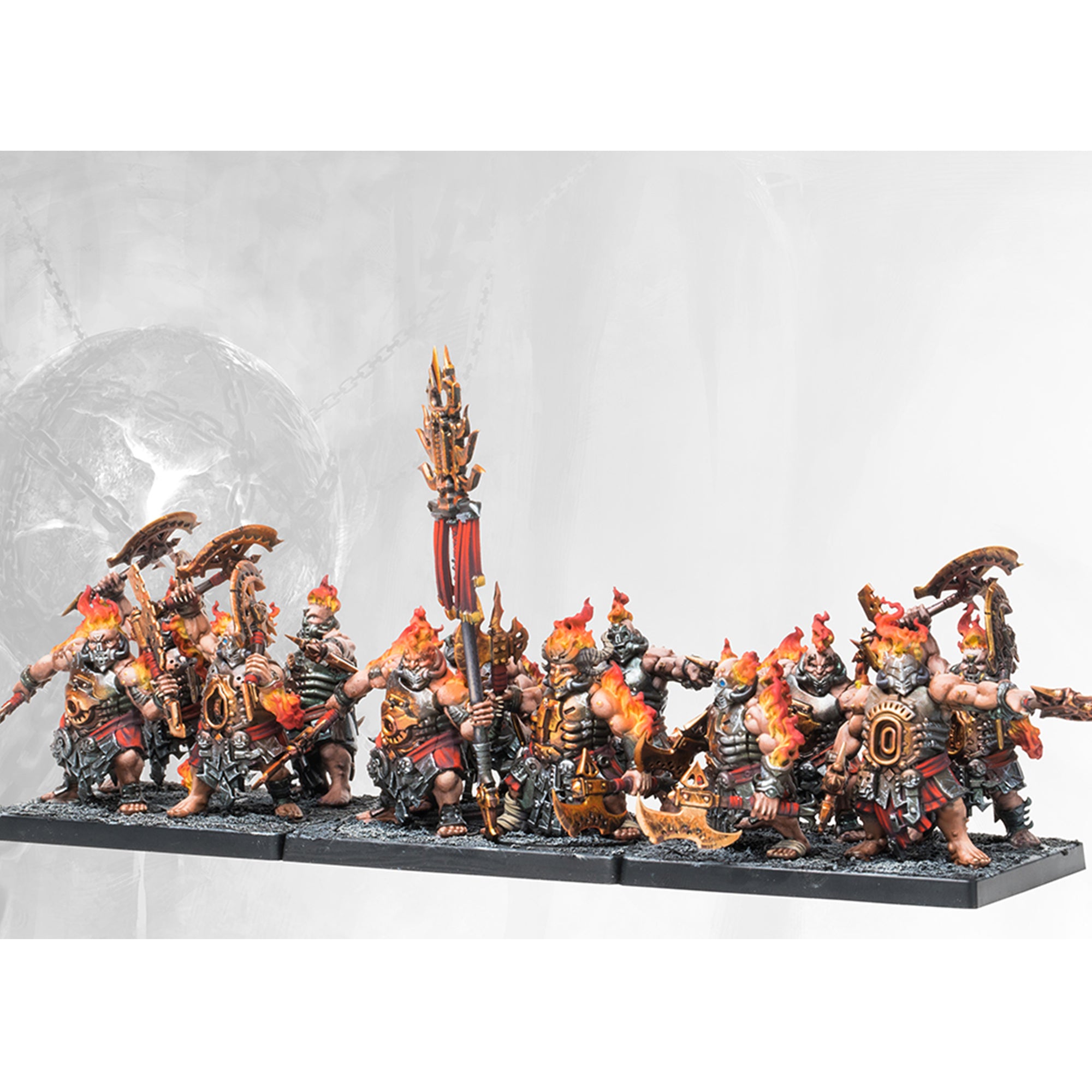 Dweghom: Flame Berserkers 5th Anniversary Remix - Epic Fantasy Miniatures for Tabletop RPG & Wargaming