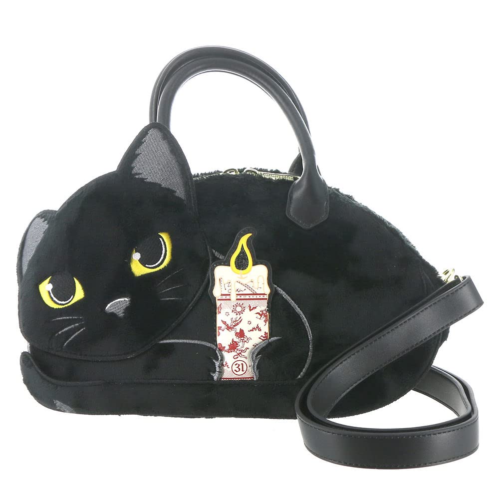 Loungefly Hocus Pocus Binx Candle Crossbody Bag | Disney Halloween Purse for Women | Perfect for Cosplay, Theme Parks & Spooky Season Outfits