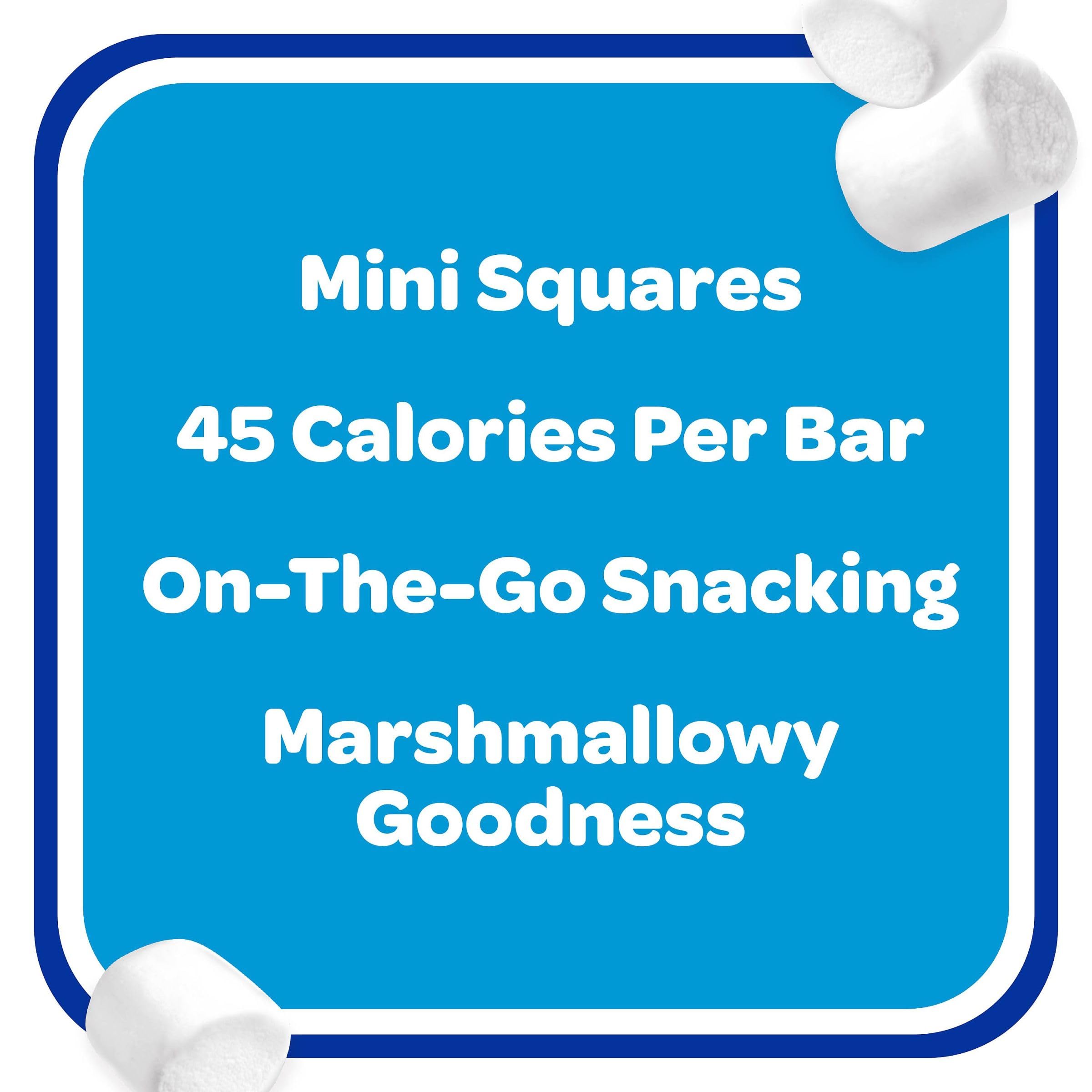 Original Rice Krispies Treats Mini Squares - 15.5oz Box (40 Bars) | Kids Snacks, School Lunch, After-School Treats, Birthday Party Favors & On-The-Go Snacking