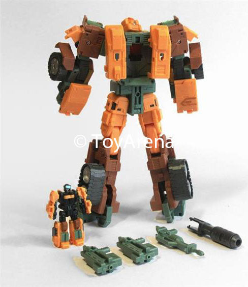 Fansproject Warbot WB 004 Revolver Core Transformers Action Figure - Collectible Robot Toy for Adults & Kids - Perfect for Display, Play and Transformers Fans Collection