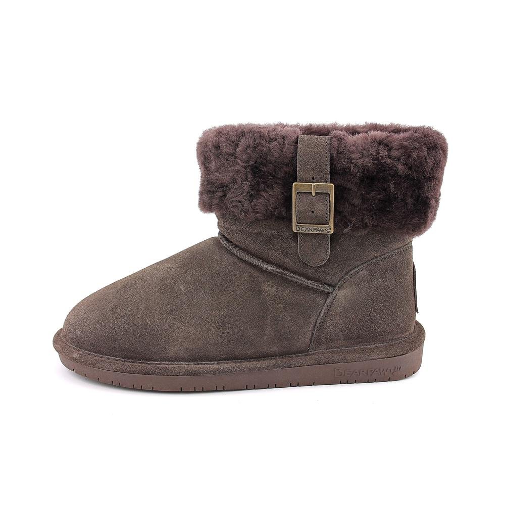 BEARPAW Women's Abby Winter Snow Boots - Waterproof, Warm, Comfortable - Chocolate Brown - Size 5 US - Perfect for Snowy Days, Outdoor Activities & Winter Fashion