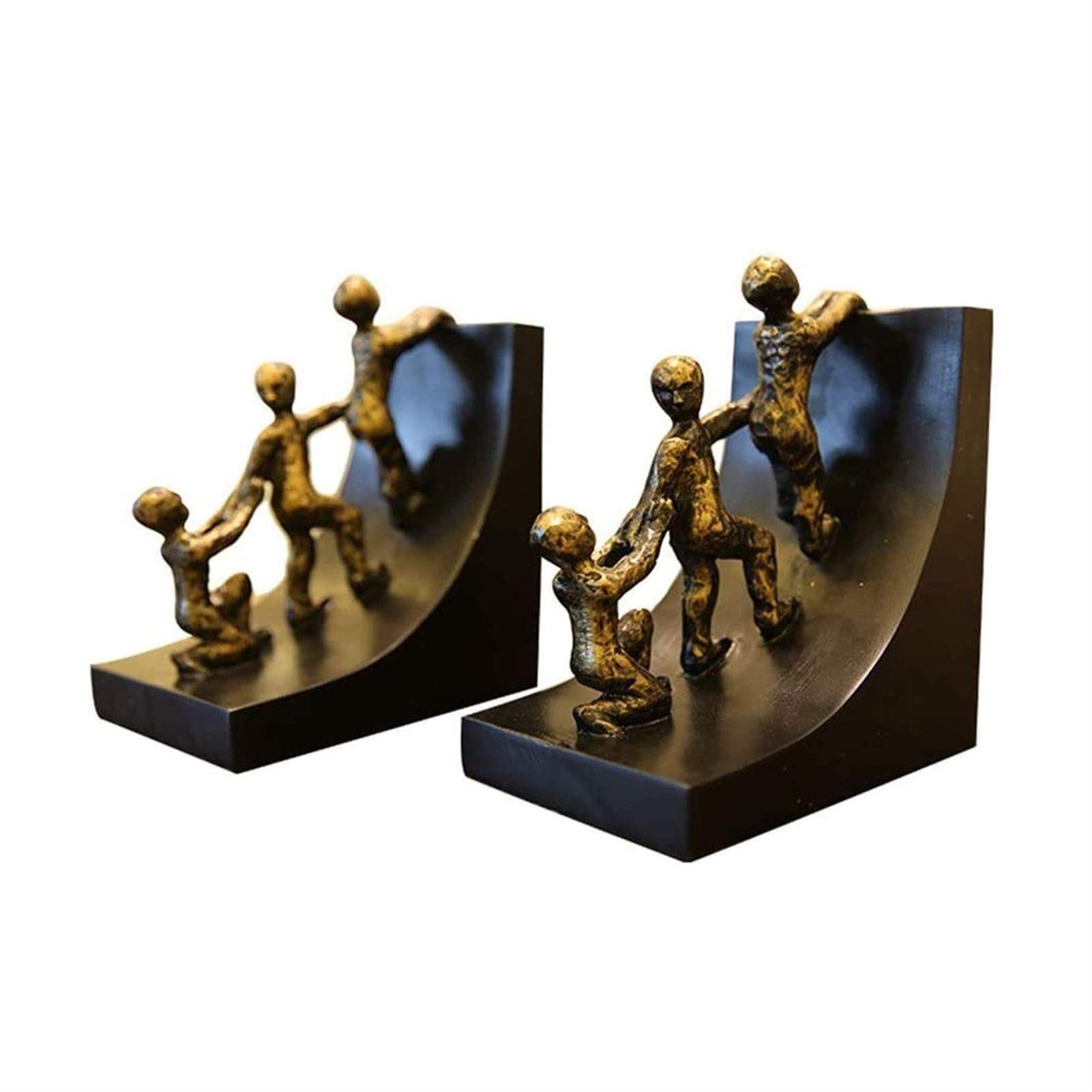 Fairy Tale Resin Bookends for Shelves - Decorative Book Holders for Bookshelves, Home Office & Kids Room Decor - Perfect for Organizing Books, Adding Style to Bookshelves, and Enhancing Fairy Tale Themed Rooms