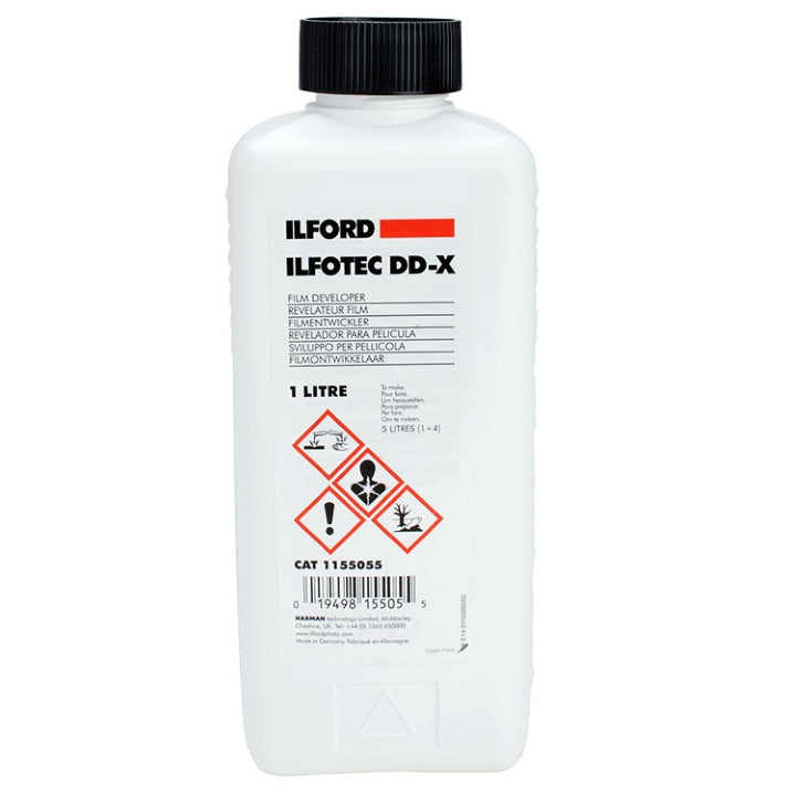Ilford Ilfotec DD-X Fine Grain Black & White Film Developer 1L - Perfect for Darkroom Photography & Professional Film Processing