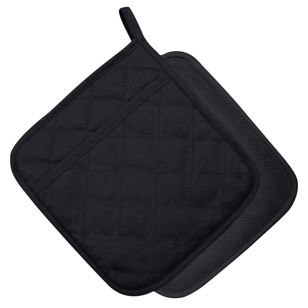 Heat Resistant Cotton & Neoprene Oven Mitts & Pot Holders Set (8