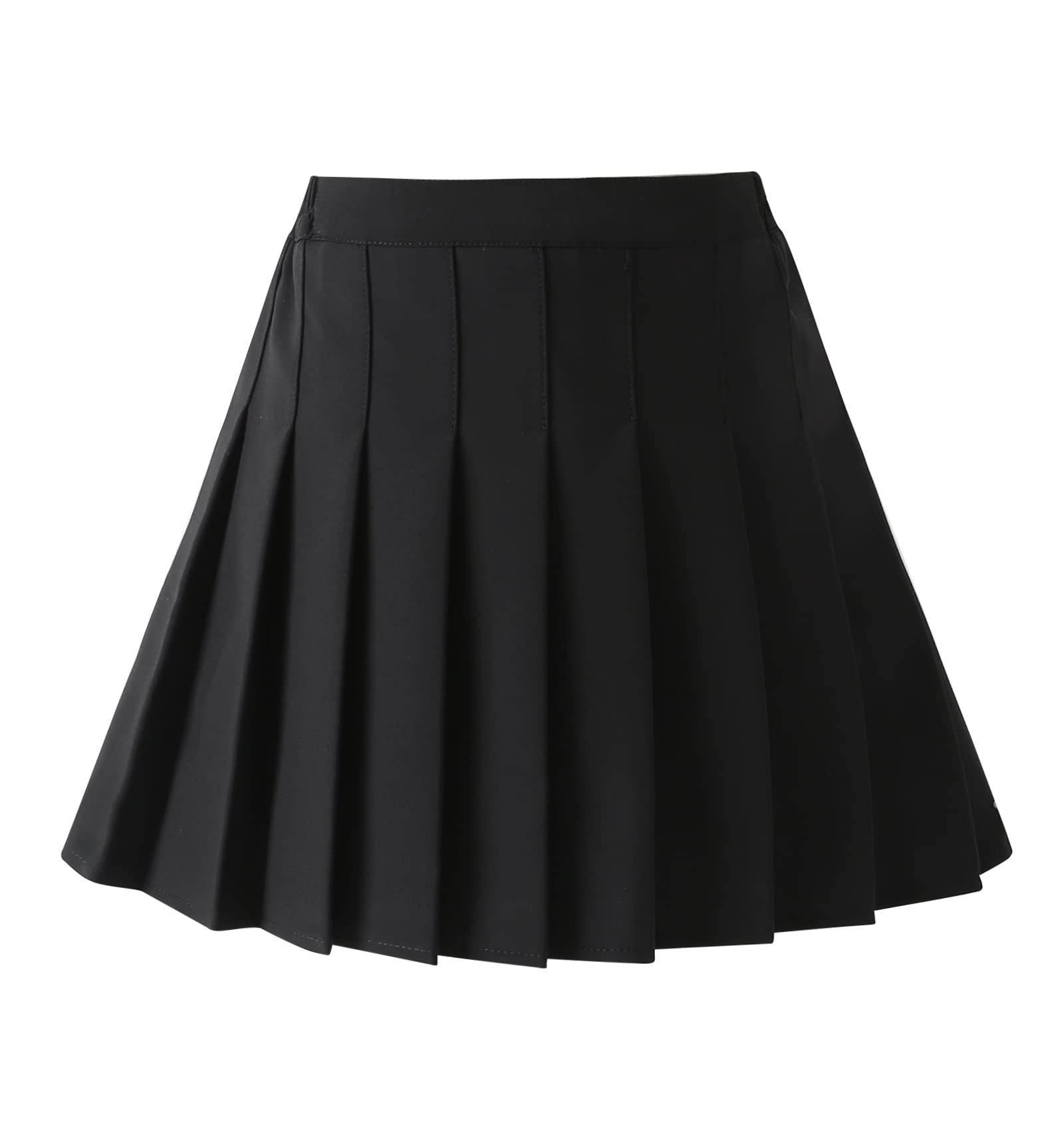 Stylish Women's & Girls' Pleated Plaid Mini Skirt - School Uniform & Casual Skorts - Matching Mother Daughter Outfits for School, Parties & Family Photos