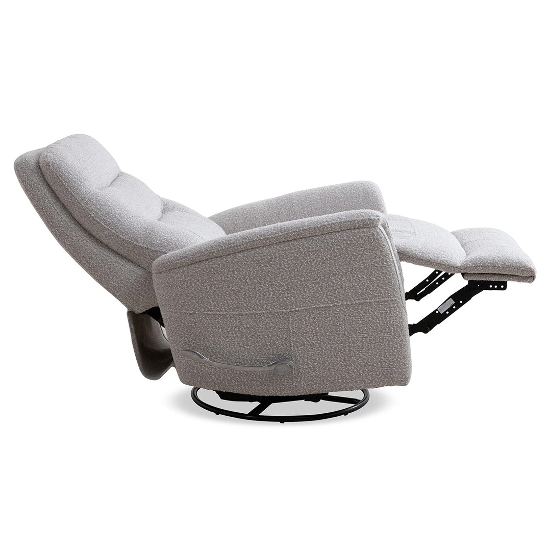 Revolve Swivel Glider Recliner Chair - 360 Degree Rotation, Smooth Gliding Motion, Adjustable Reclining - Perfect for Living Room, Nursery, or Office Relaxation