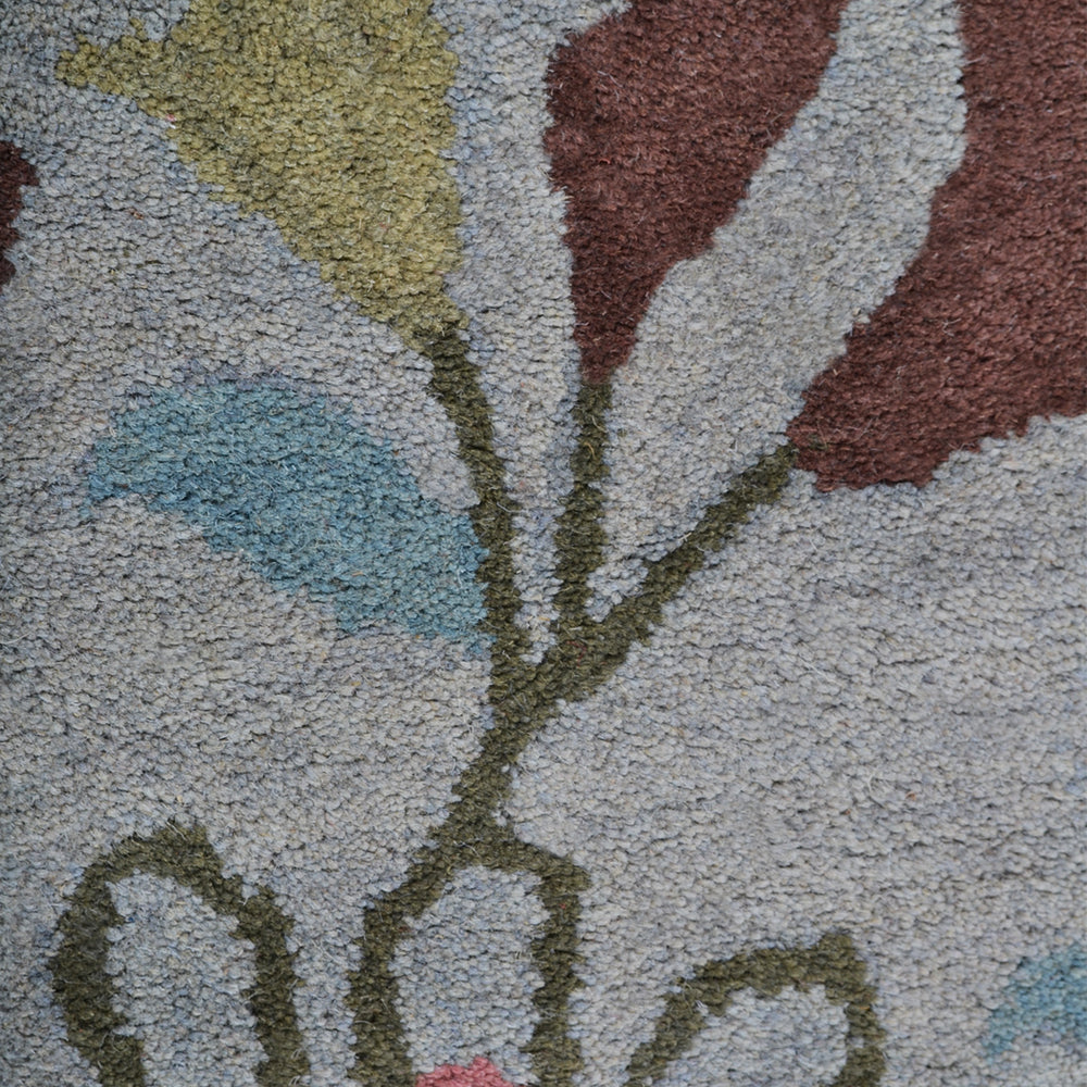 Delphinia Hand Tufted Wool Area Rug - Soft & Durable Non-Slip Living Room Carpet for Bedroom, Nursery & Home Decor | Perfect for Cozy Spaces & High Traffic Areas