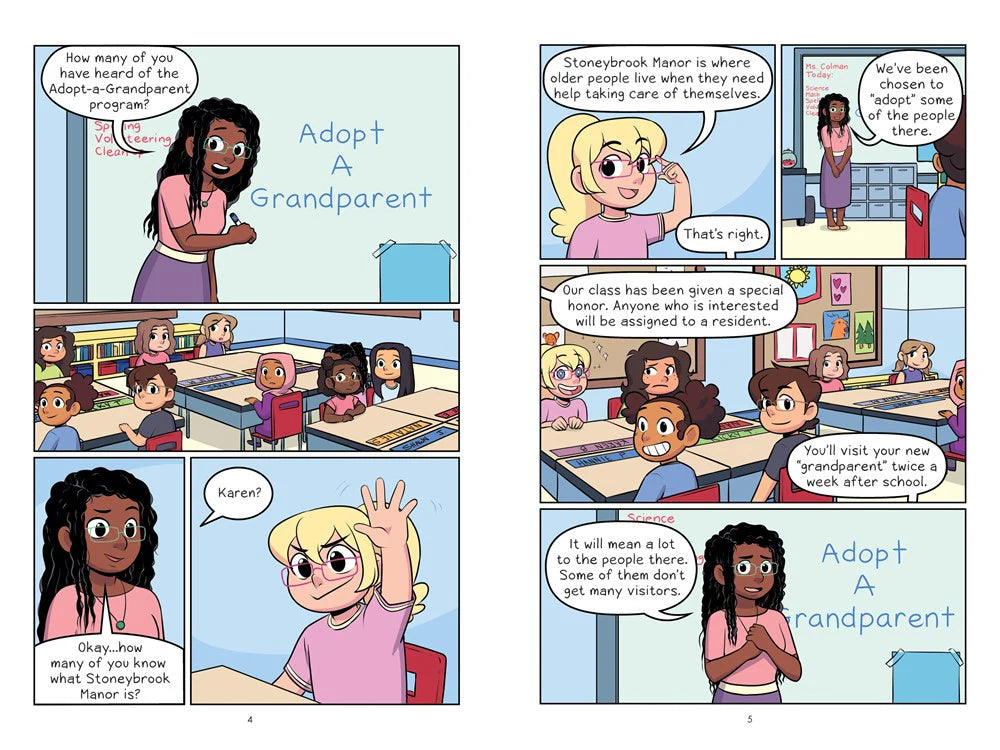 Baby-Sitters Little Sister Graphic Novel #09: Karen's Grandmothers - Full Color Edition | Kids' Chapter Book for Ages 6-9 | Perfect for Bedtime Reading & Early Readers