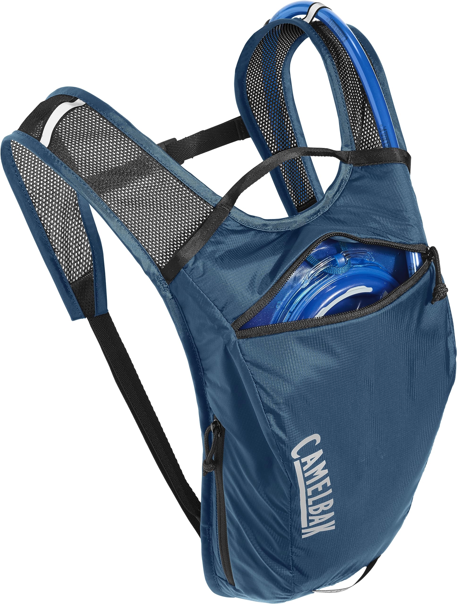 CamelBak Hydrobak Light Hydration Backpack 50oz - Water Reservoir for Cycling, Hiking & Outdoor Sports | BPA-Free Bike Hydration Pack with Breathable Back Panel