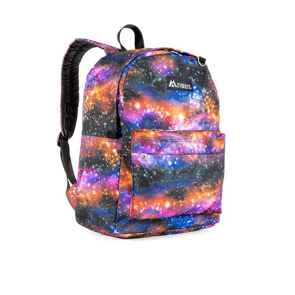 Everest Pattern Printed Backpack - Stylish & Durable School, Travel & Hiking Backpack for Men & Women | Water-Resistant & Spacious Design for Daily Commute, College & Outdoor Adventures