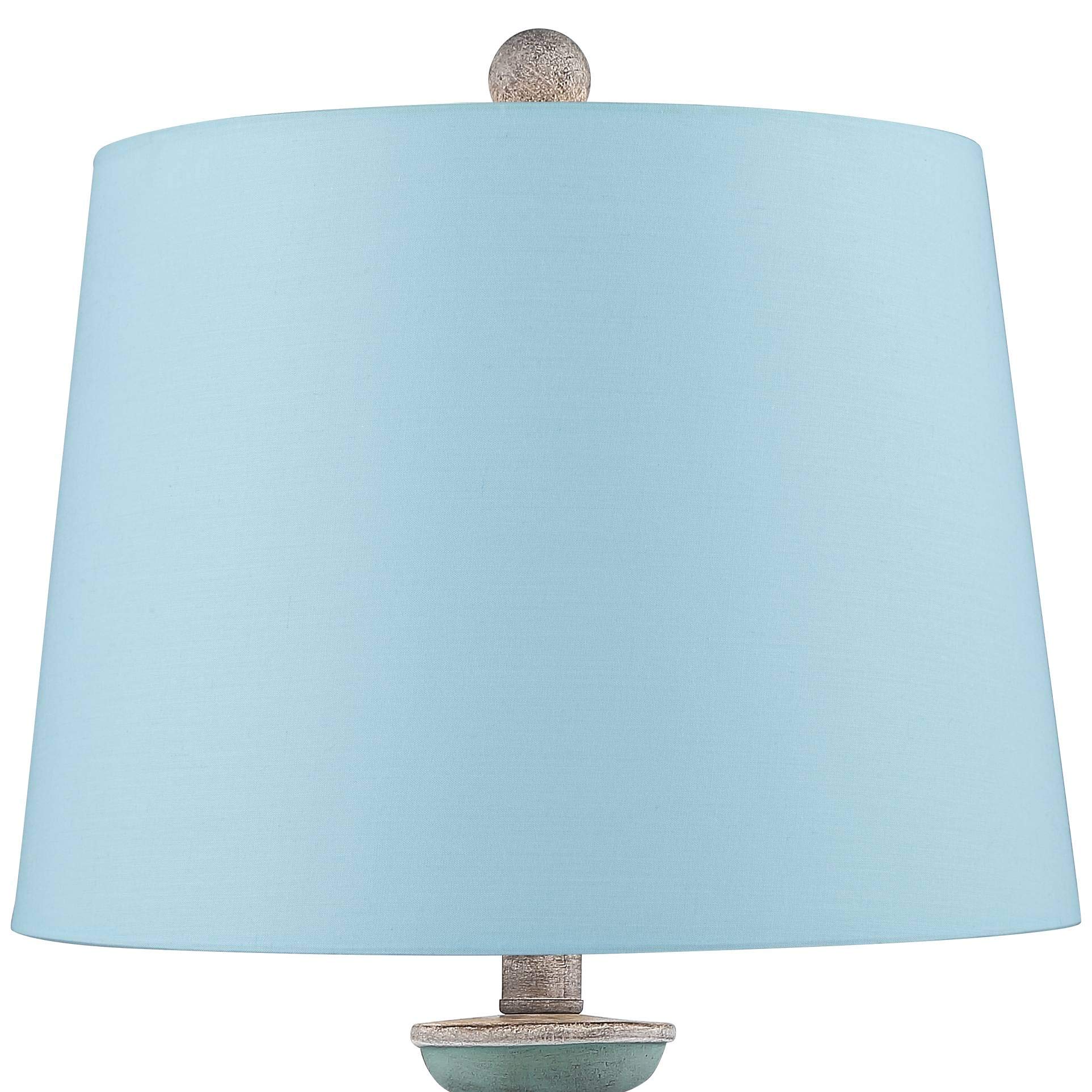 Regency Hill Patsy Rustic Farmhouse Table Lamps Set of 2 - 26.5