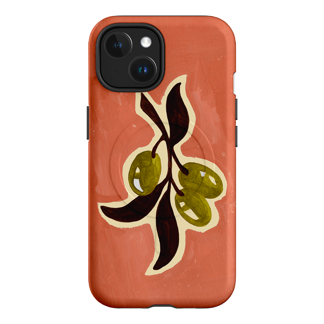 Premium Olive Green Shockproof Phone Case for iPhone 15/14/13/12 Pro Max - Slim Protective Cover with Military-Grade Drop Protection | Perfect for Outdoor Activities, Travel & Daily Use