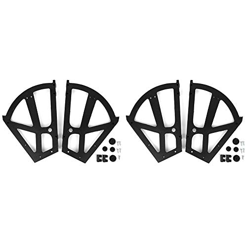 4Pcs Shoe Drawer Hinges Set - Heavy Duty Cabinet Hinge with Flip Plate Frame for Furniture, Shoe Organizer Rack - Perfect for Bedroom Closet, Living Room Storage & Home Organization Accessories