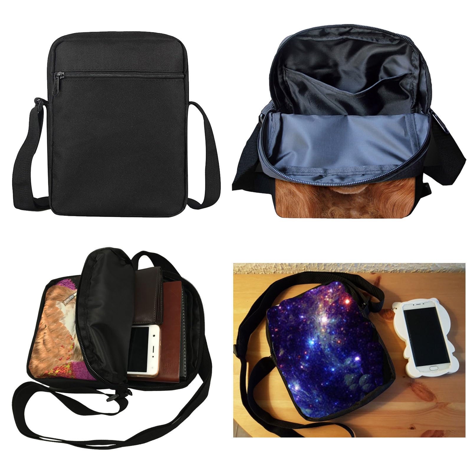 Stylish Unisex Crossbody Bag for Men & Women - Lightweight Travel Messenger Purse for Shopping, Commuting & Daily Use | Perfect for Travel, Work & Casual Outings