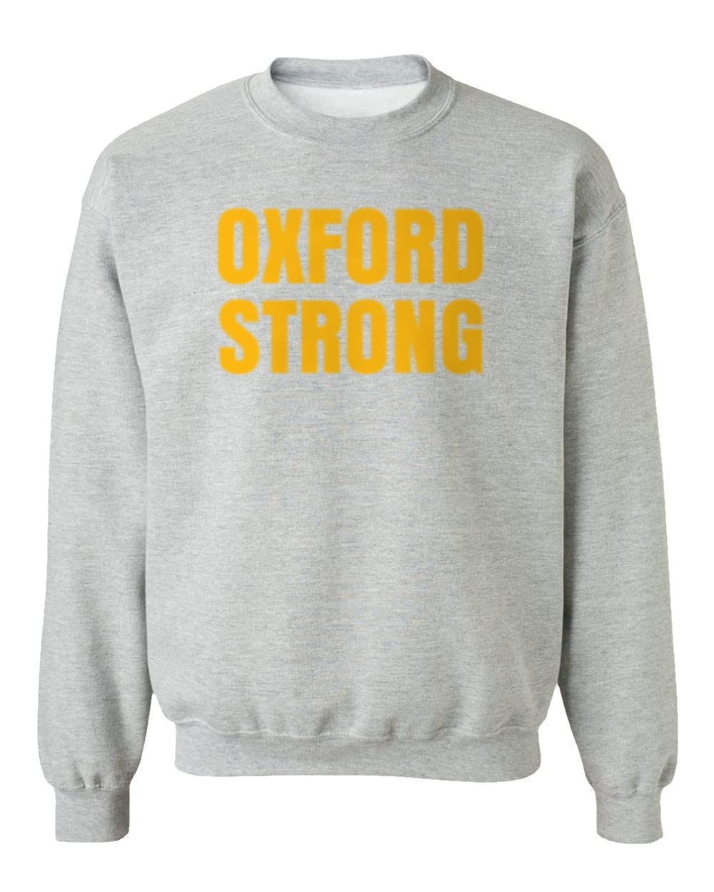 Oxford Strong High School Shooting Unisex Sweatshirt - Comfortable Crewneck Pullover for Men & Women - Supportive Casual Wear for School Events & Community Solidarity