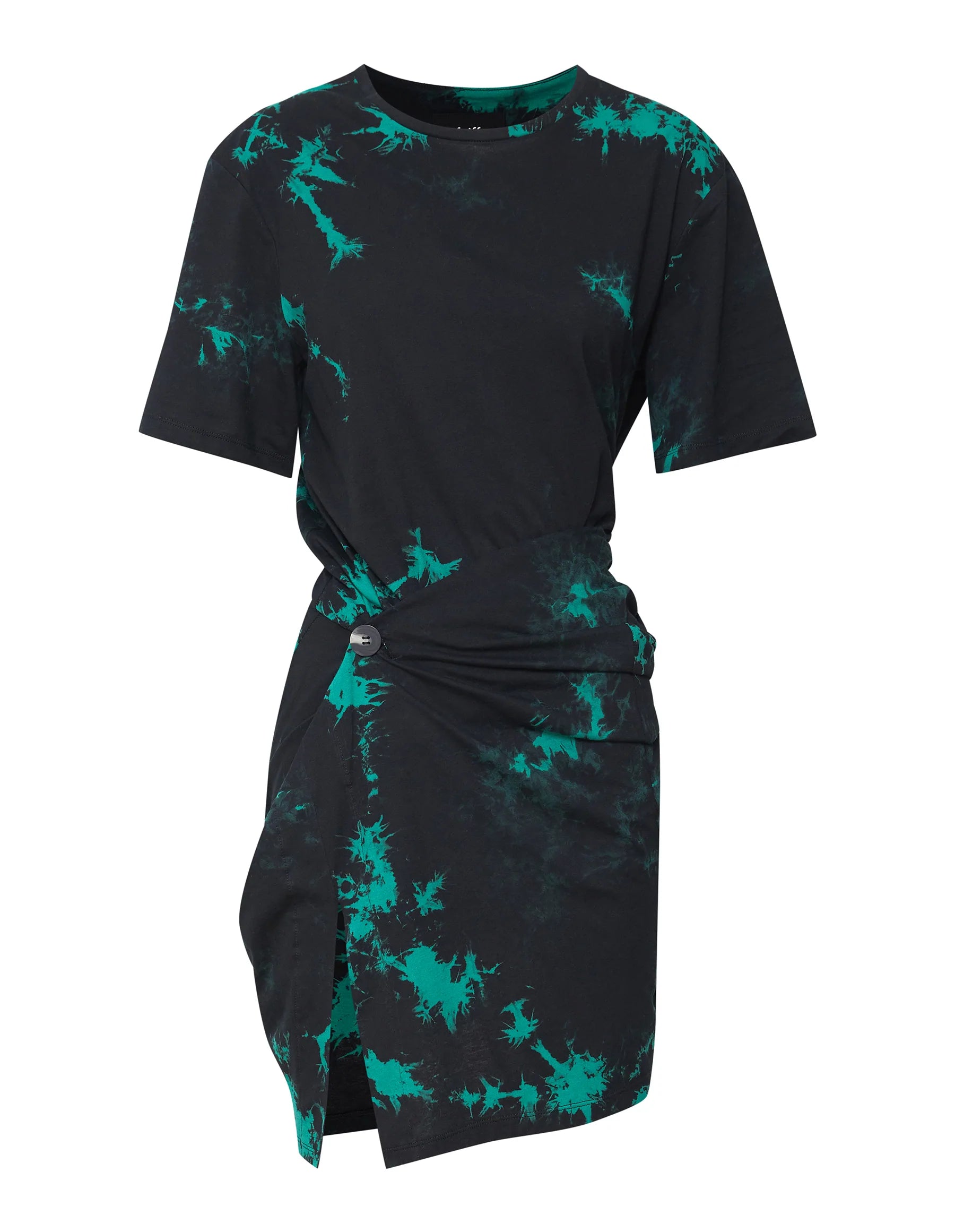 Enzo Twist Dress in Ink - Elegant Women's Twist Front Bodycon Dress for Party, Date Night & Special Occasions