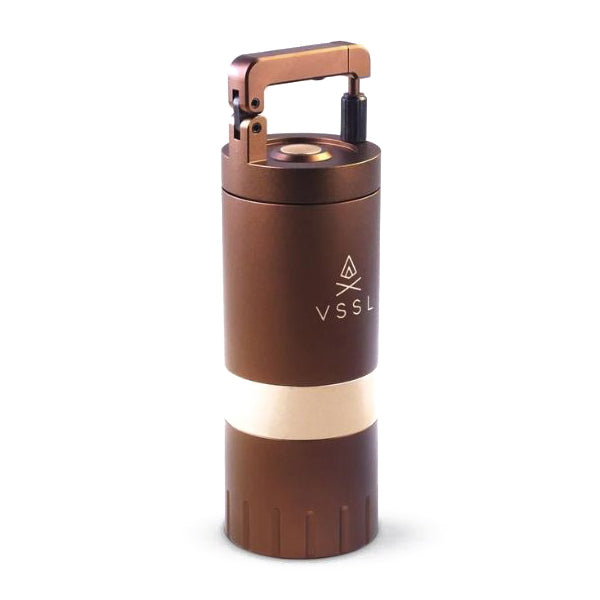Premium VSSL Java G Manual Coffee Grinder - Portable Hand Crank Burr Mill for Espresso, French Press & Pour Over - Perfect for Camping, Travel & Home Brewing
