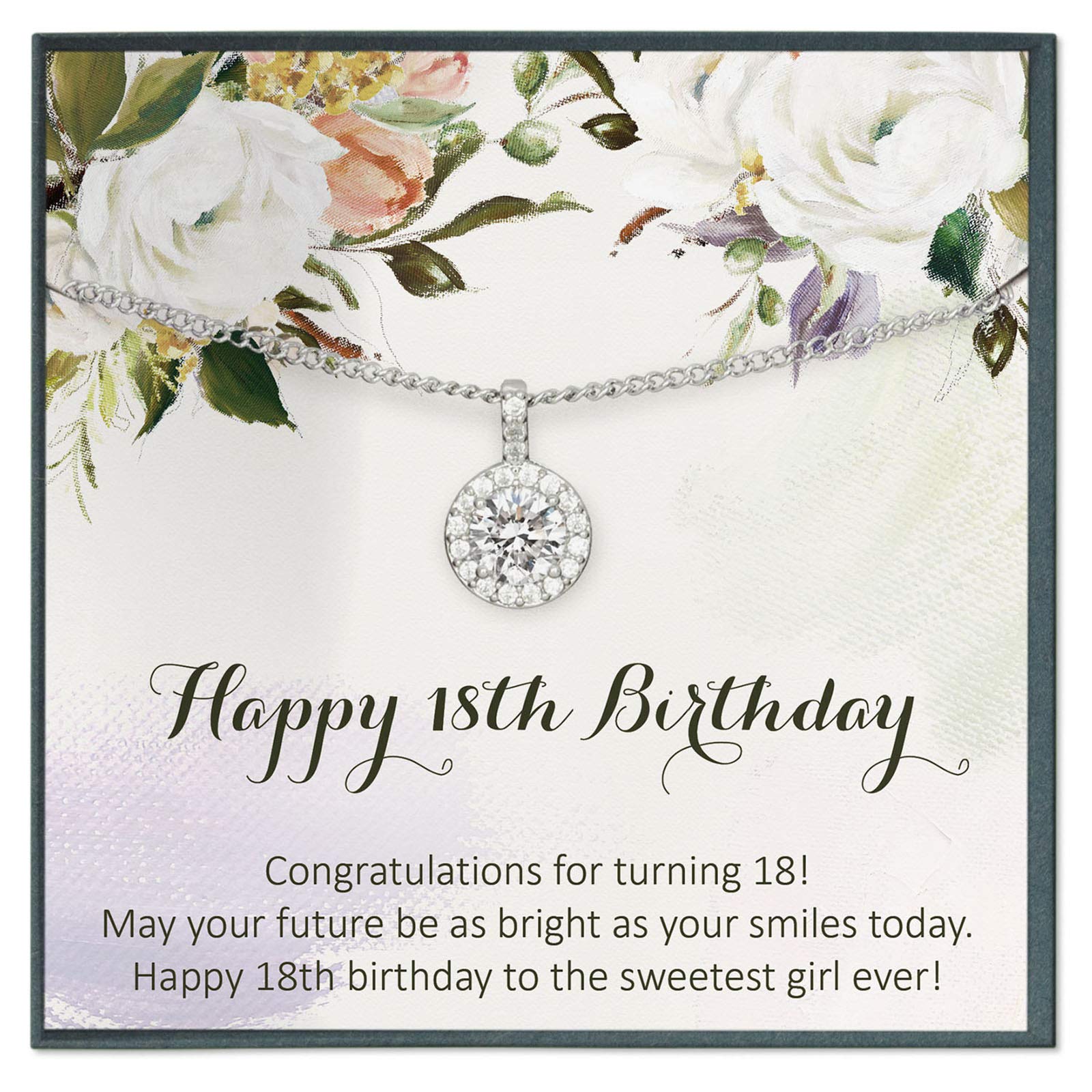 Grace of Pearl 18th Birthday Gifts for Girls - Elegant Jewelry for Her Eighteenth Birthday - Perfect for Parties, Graduation & Special Occasions