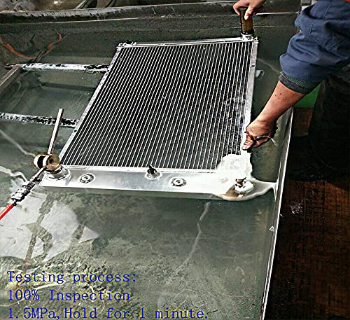 OHOB-COOL 3-Row Full Aluminum Radiator with Shroud Fan - Compatible with 1973-1991 Chevy Blazer, Suburban, GMC Jimmy & C/K/G C10 Pickup Trucks - High-Performance Cooling for Off-Roading, Towing & Hot Weather Driving