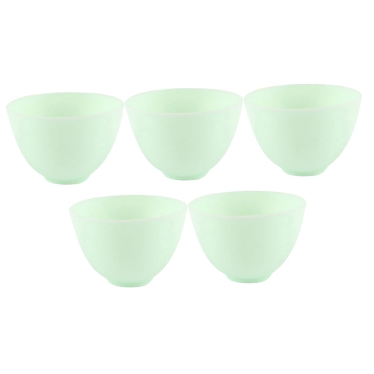 iPetboom 5-Piece DIY Facial Mask Mixing Kit - Green Cosmetic Mask Bowl Set with Mixing Tools for At-Home Spa & Skincare Routine - Perfect for Women's Beauty Care & Self-Pampering Sessions