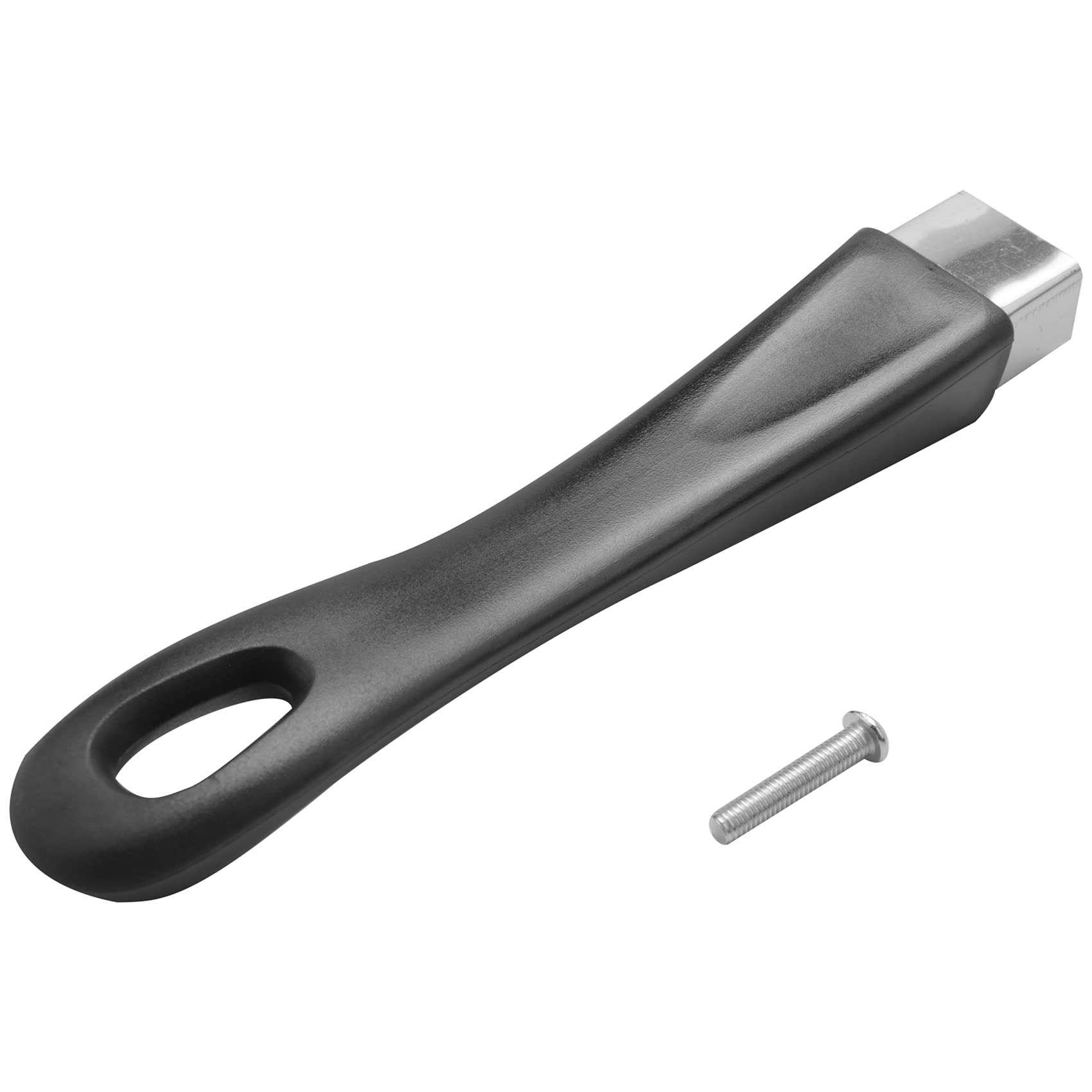 Baalaa Black Bakelite Replacement Handle for Pots and Pans - Durable Cookware Accessory for Stovetop & Oven Use