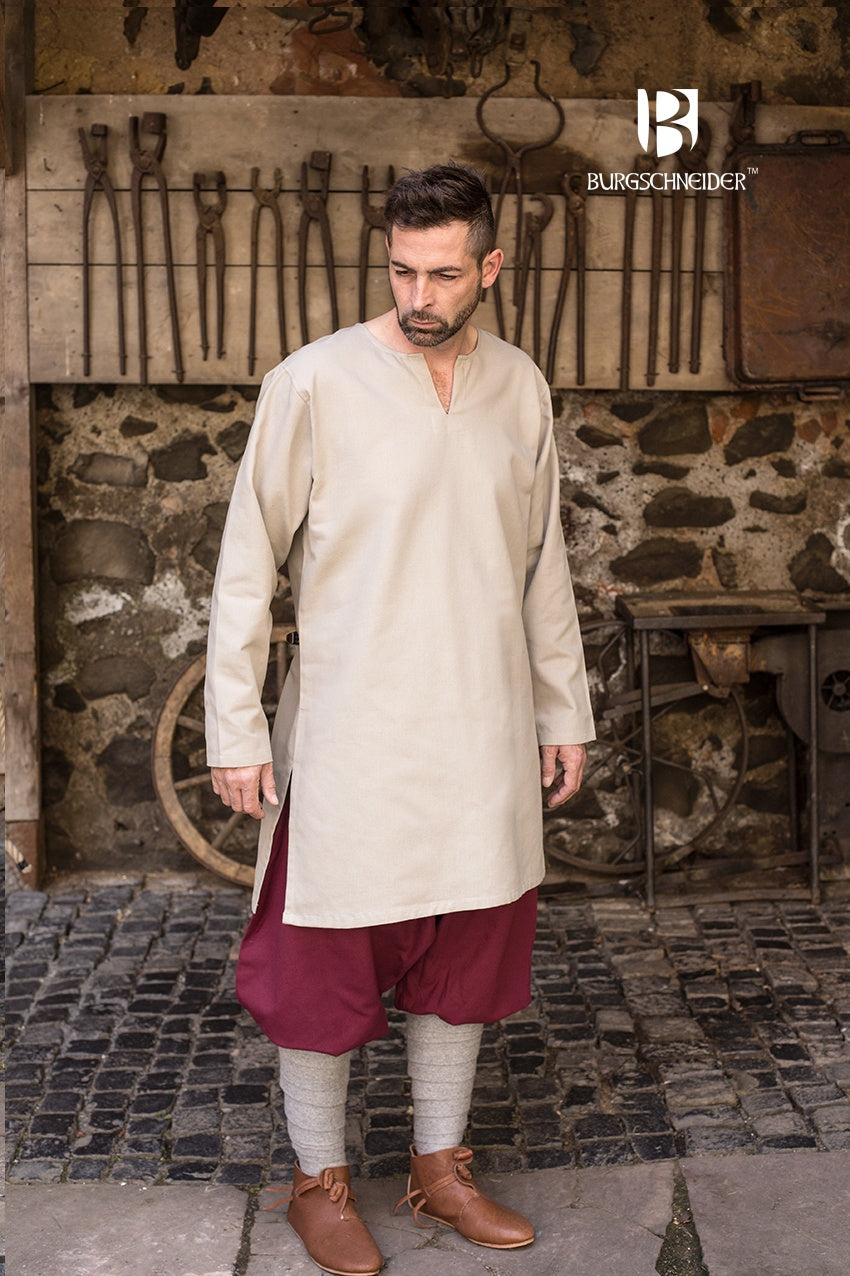Organic Hemp Under Tunic by Leif - Soft & Breathable Base Layer for Yoga, Hiking & Everyday Wear