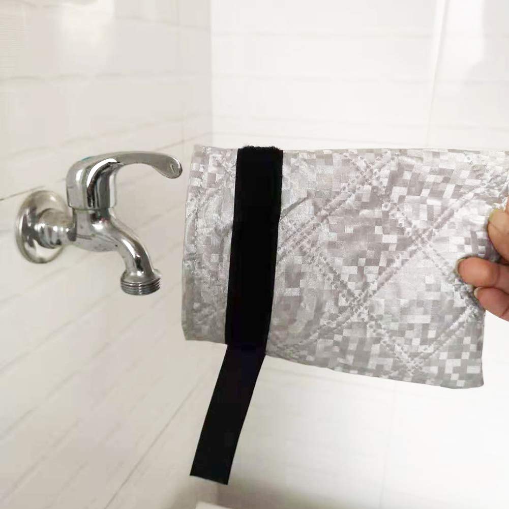 Outdoor Faucet Cover Socks - Waterproof Aluminum Film Freeze Protection for Winter, Anti-Freeze Tap Cover for Garden, Yard, Patio & Lawn - Perfect for Winterizing Outdoor Spigots & Preventing Frozen Pipes