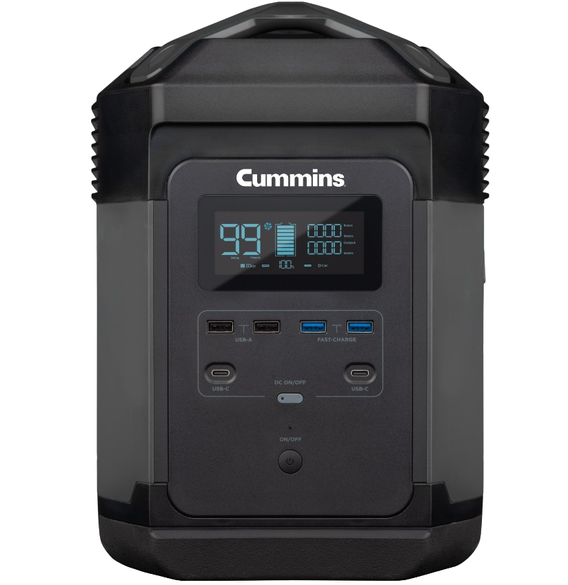 Cummins Onan A067W050 PS1000 1500W/3000W 1008Wh Portable Power Station - Reliable Backup Power for Camping, Emergencies & Outdoor Adventures
