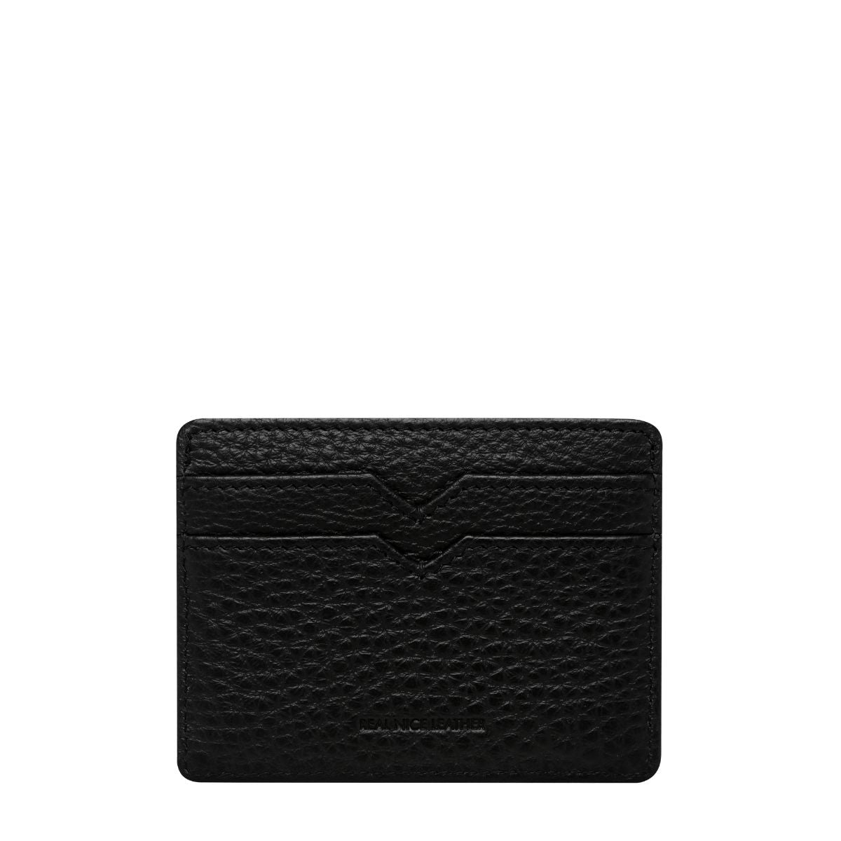 STATUS ANXIETY Together For Now Genuine Leather Card Holder - Slim RFID Blocking Wallet for Men & Women | Perfect for Everyday Use, Travel, and Minimalist Lifestyle