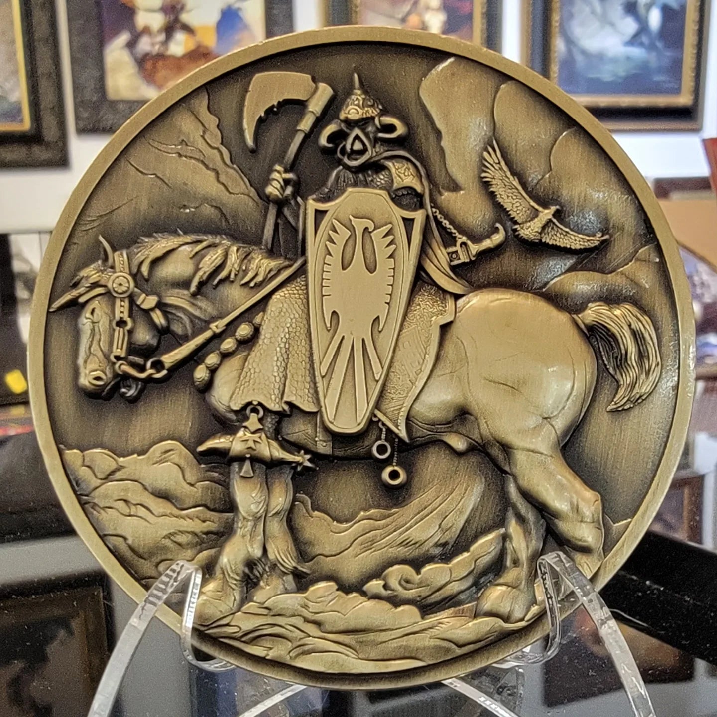 Goliath Coins Frank Frazetta Collector's Edition - Limited Edition Fantasy Art Coins for Collectors & Fans - Perfect for Display, Gifts, and Investment