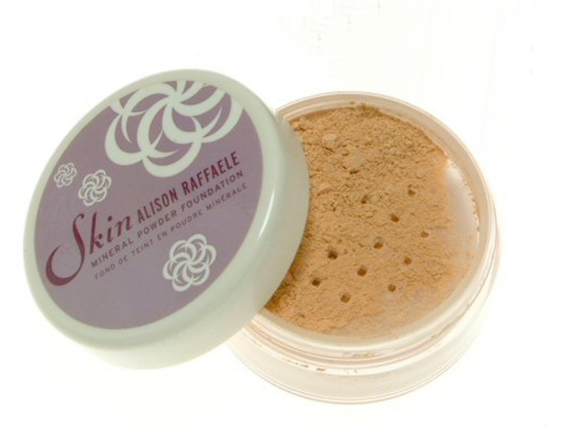 Alison Raffaele Mineral Powder Foundation - Skintone 5 | Natural Matte Finish, Oil-Free & Buildable Coverage | Perfect for Daily Wear & Sensitive Skin