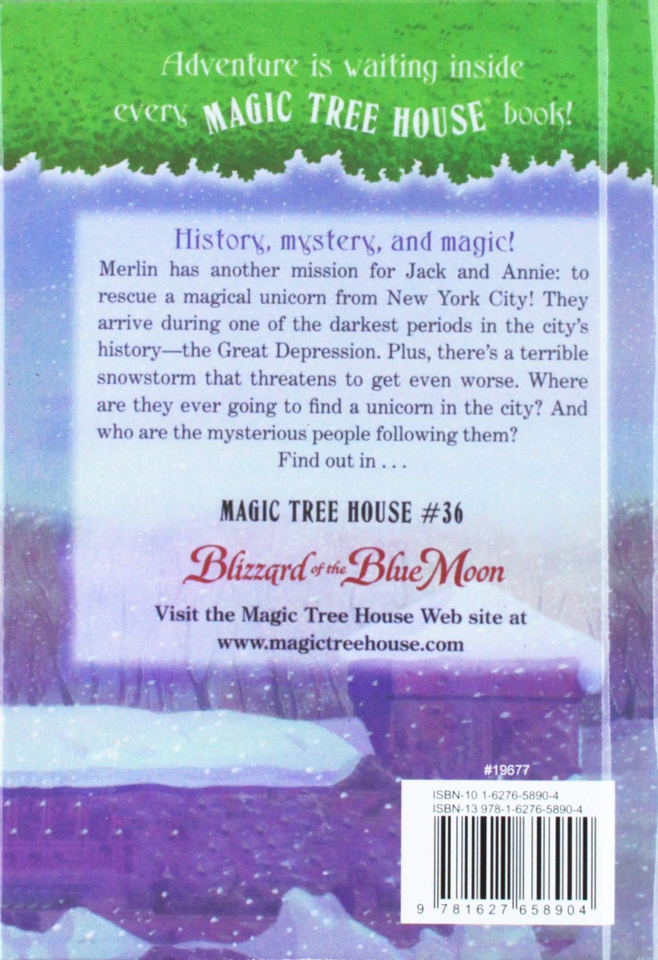 Blizzard of the Blue Moon (Magic Tree House Book 30) - Children's Fantasy Adventure Novel for Kids Ages 6-9 | Perfect for Bedtime Reading & Classroom Learning
