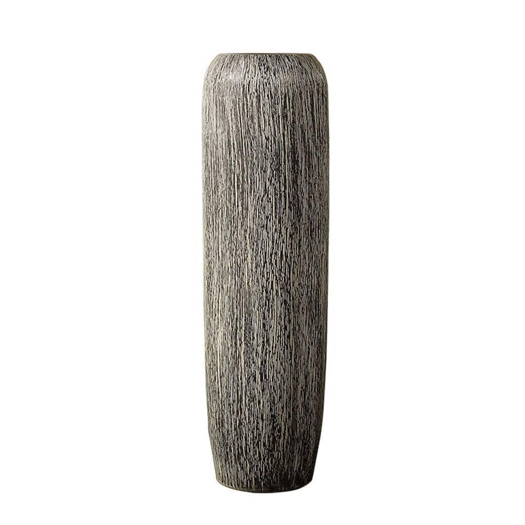 Large Ceramic Vase for Home Decor - Elegant Floor Vase for Living Room, Bedroom, or Study | Perfect Housewarming Gift (Small Size) | Ideal for Floral Arrangements and Modern Interior Design
