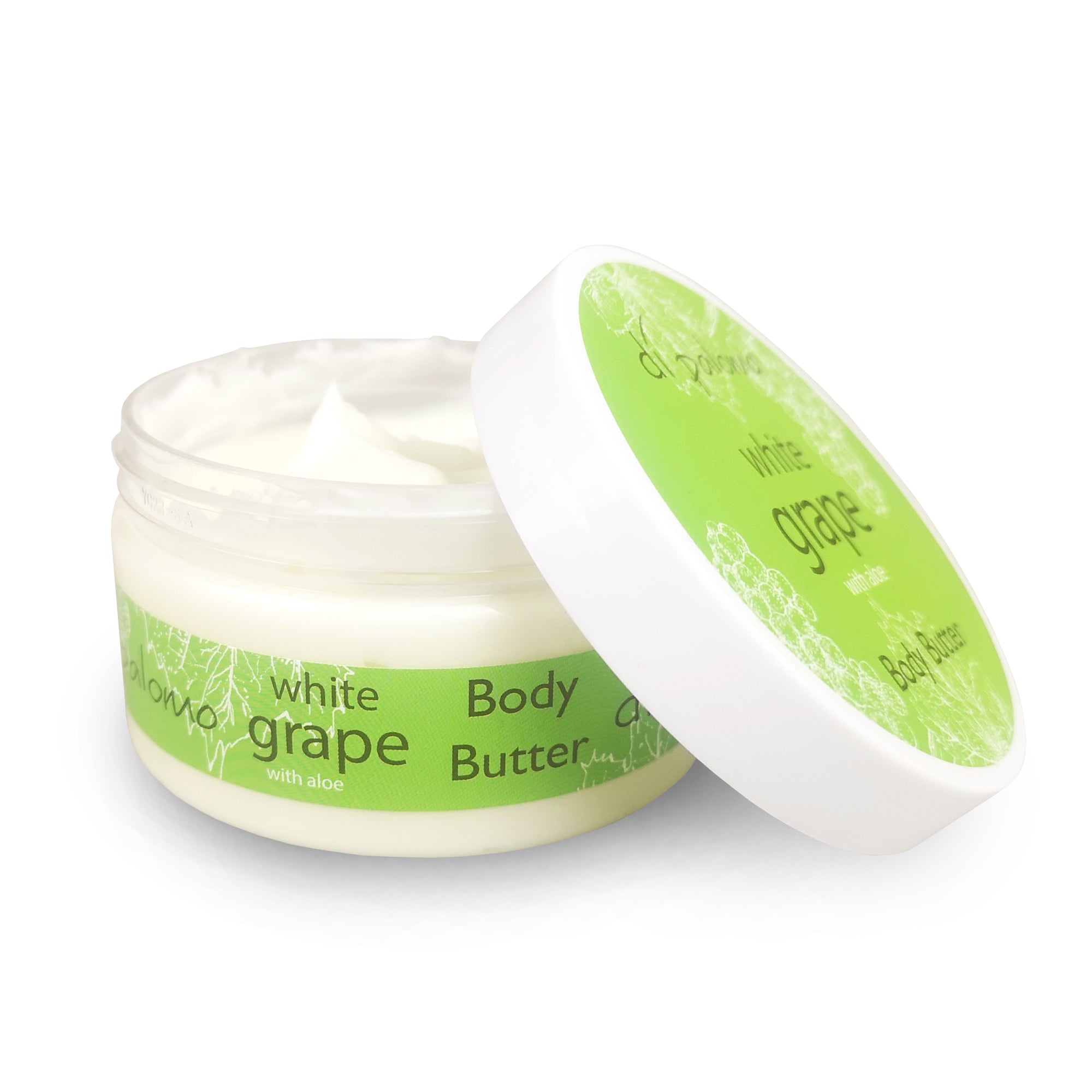 Di Palomo White Grape Body Butter - 6.7oz Moisturizing Cream for Dry Skin | Hydrating & Nourishing Hand & Body Lotion | Perfect for Daily Use, Spa Days & Gift Giving