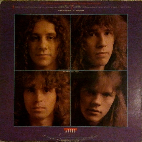 Anvil - Forged In Fire LP Album (NM or M) - Heavy Metal Vinyl Record for Collectors & Music Enthusiasts
