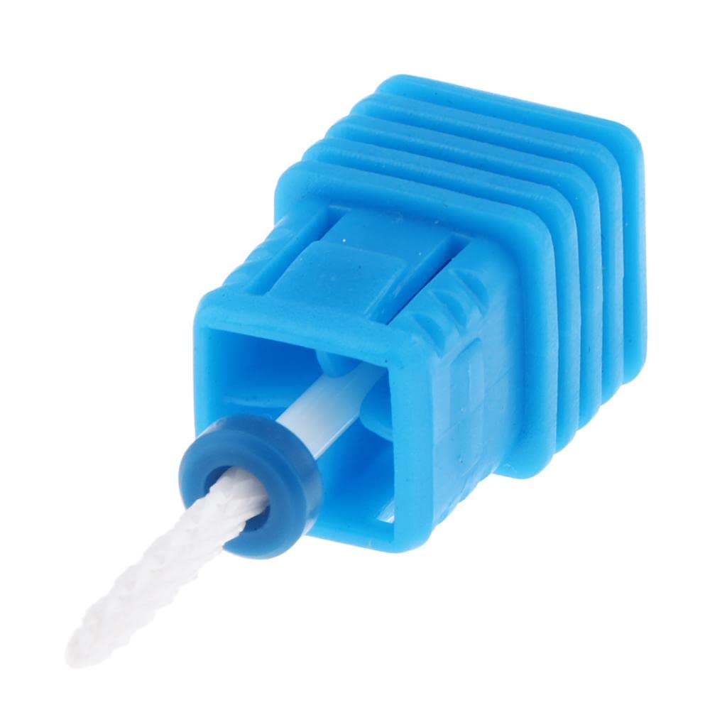 VMS INDIA Ceramic Nail Drill Bits - Professional Grinding Heads for Nail Art, Gel Polish Removal & Manicure (02 Size) | Perfect for Salon, Home Use & DIY Nail Care
