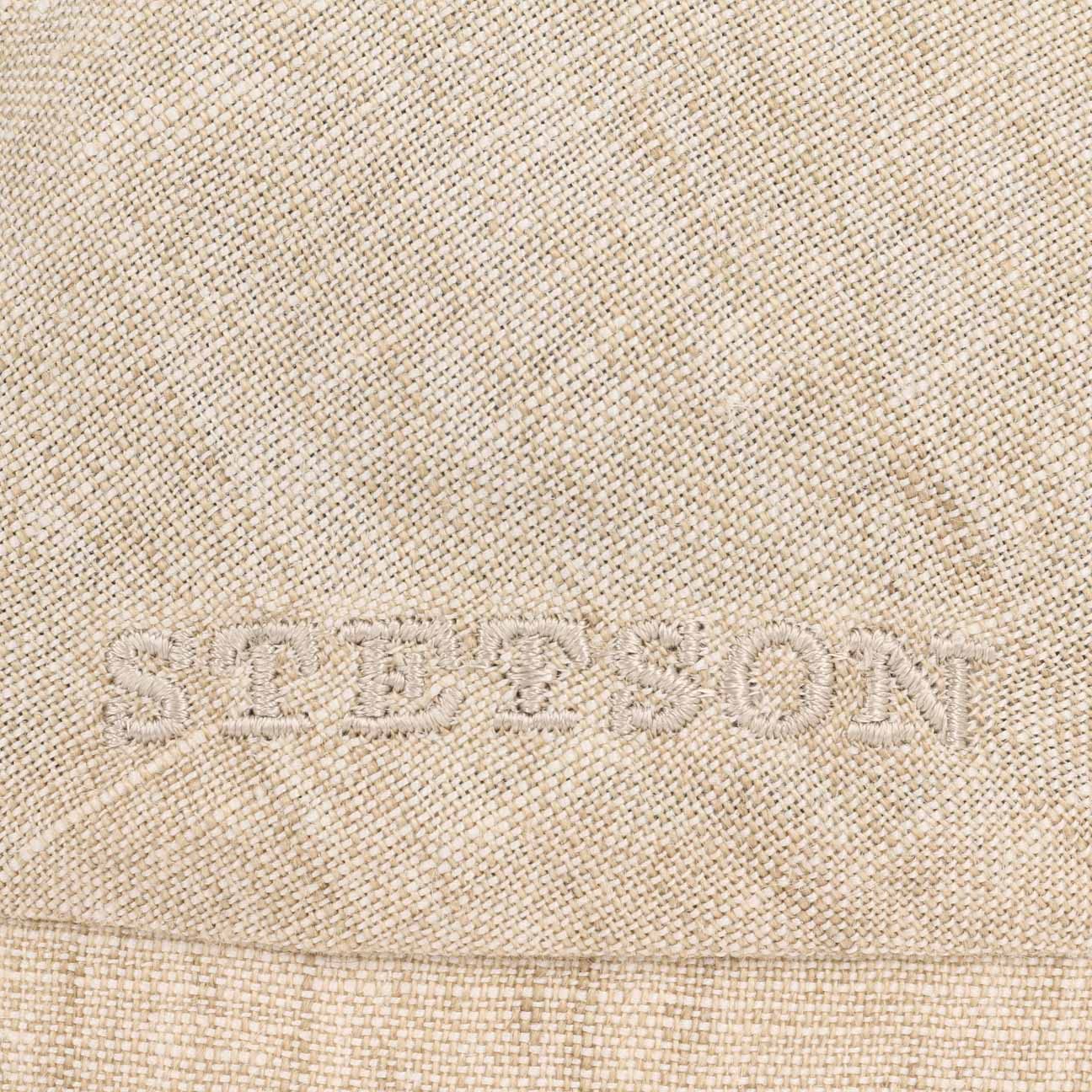 Stetson Belfast Linen Summer Flat Cap for Men | Breathable EU-Made Hat for Outdoor Activities & Casual Wear