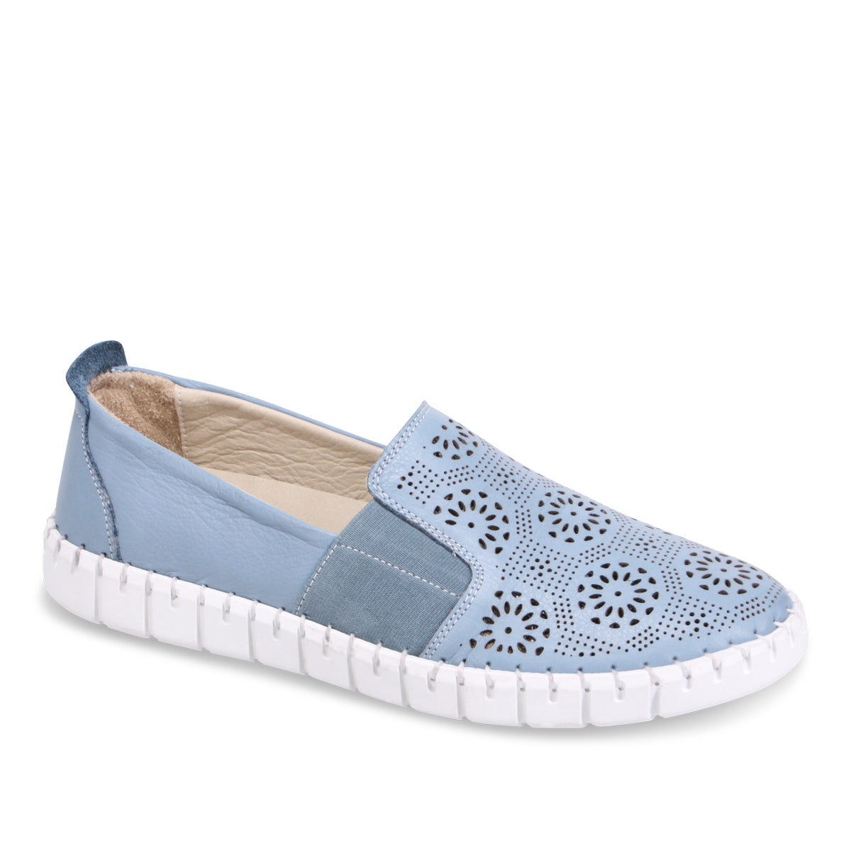 Mikah Slip On Sneakers for Women - Comfortable Casual Walking Shoes - Lightweight Breathable Loafers for Work, Travel & Everyday Wear