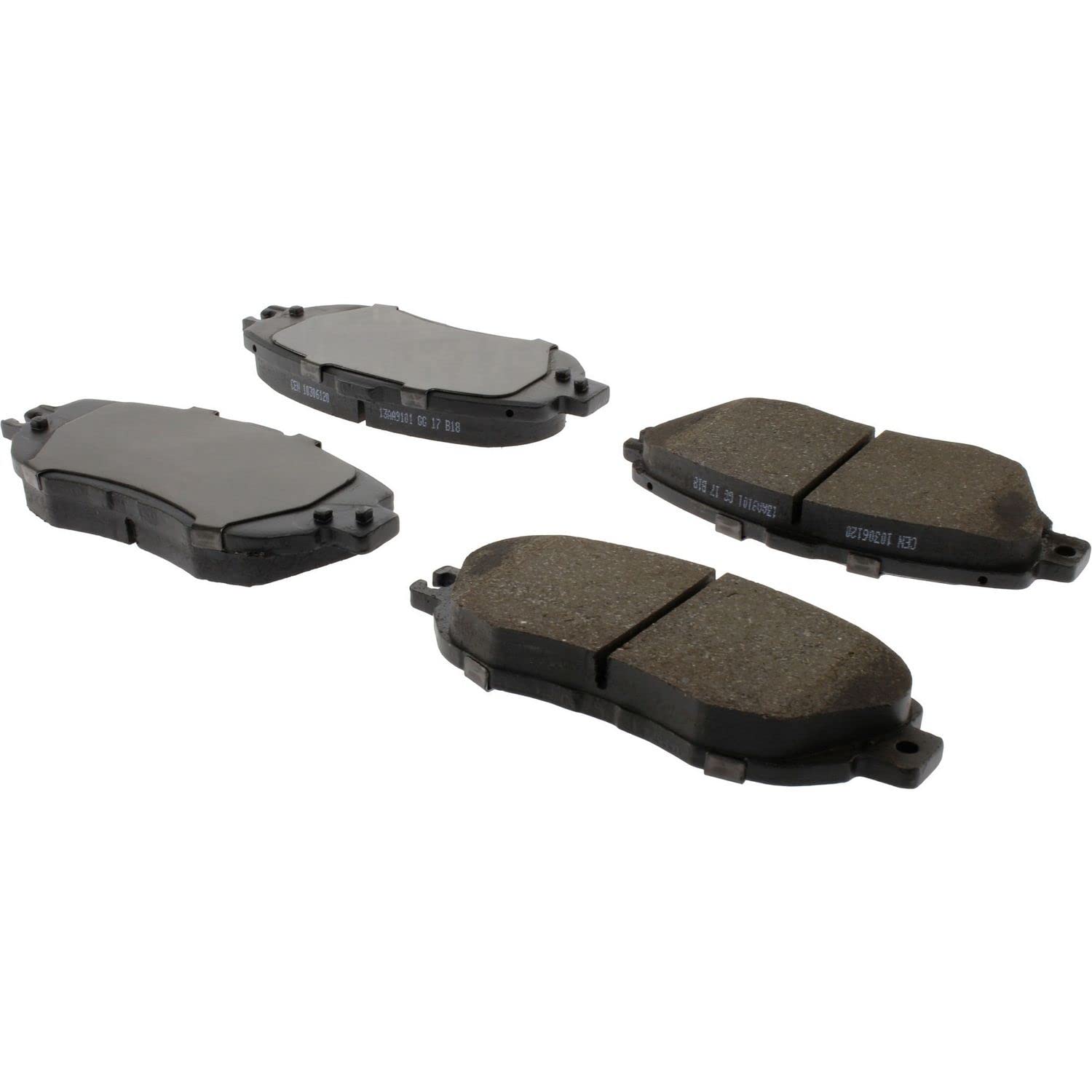 High-Performance Ceramic Brake Pads for Cars & Trucks - Low Noise, Dust-Free, Long-Lasting - Perfect for Daily Commuting, Highway Driving & Performance Vehicles