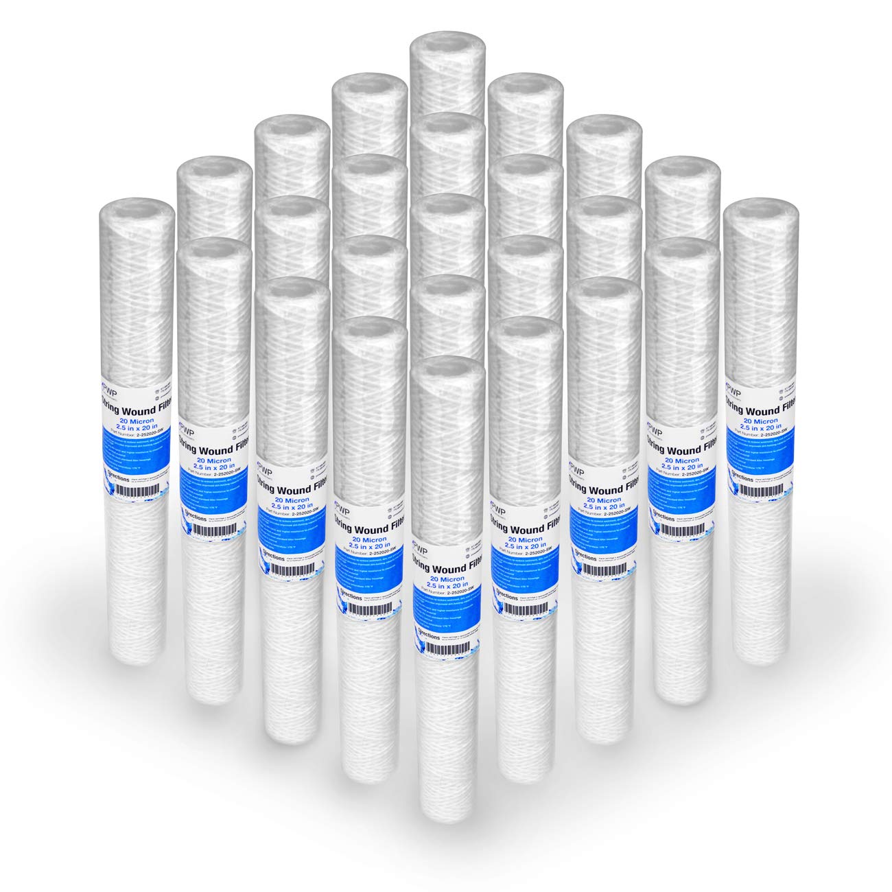 String Wound Sediment Water Filter Cartridges 2.5