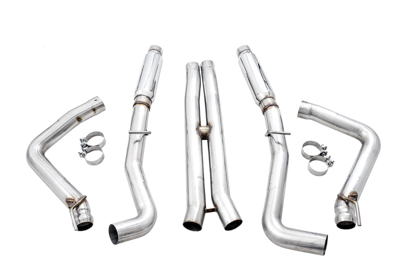 AWE Track Edition Cat-Back Exhaust System for Dodge Challenger 2015-2023 (Fits 6.4L 392 & 6.2L Hellcat) - Reuses OEM Tips - High Performance Exhaust Upgrade for Street & Track Racing
