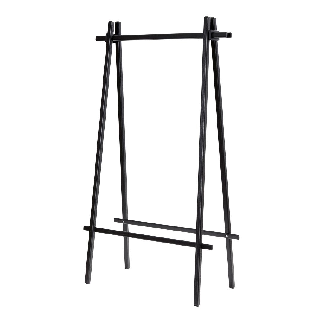 Lasse Sortkjaer Clothes Rack - Andersen Style Wooden Coat Stand with Hooks | Perfect for Bedroom, Entryway & Closet Organization