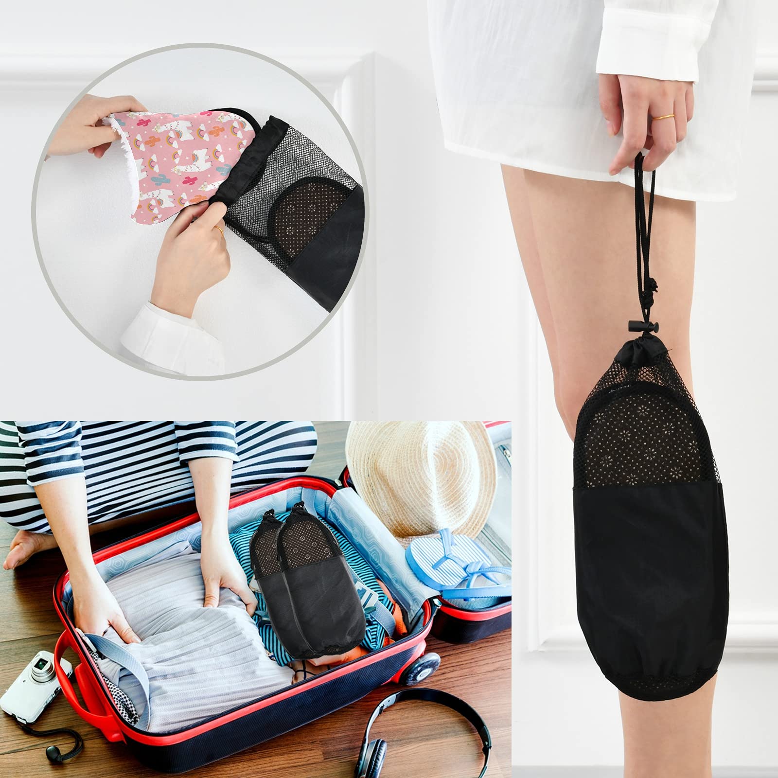 Visesunny Memory Foam Slippers for Women & Men - Winter Warm Cotton House Slippers, Non-Slip Indoor Outdoor Shoes with Soft Cushioning - Perfect for Home, Bedroom, Lounge & Backyard Use