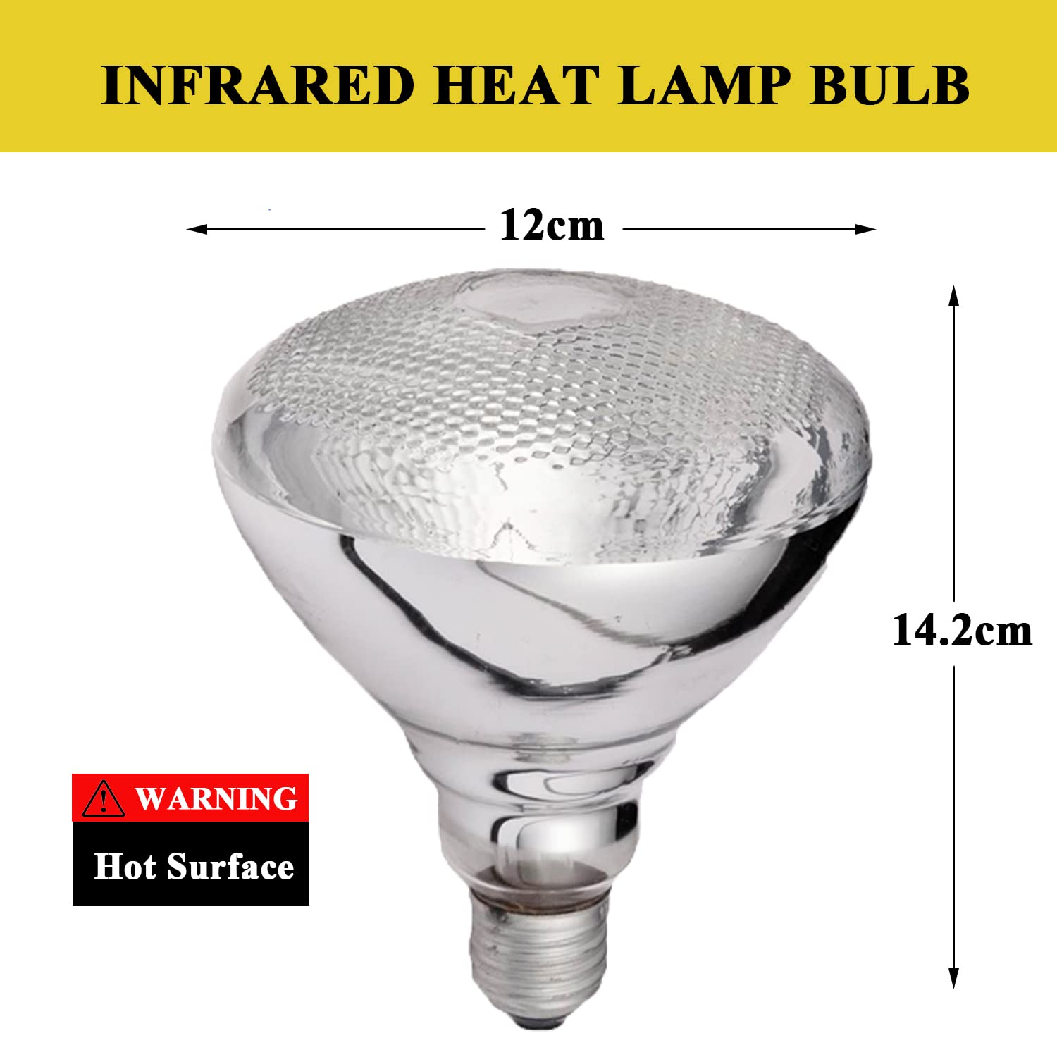 Infrared Food Warmer Lamp 250W - Countertop Heating for Restaurants & Buffets