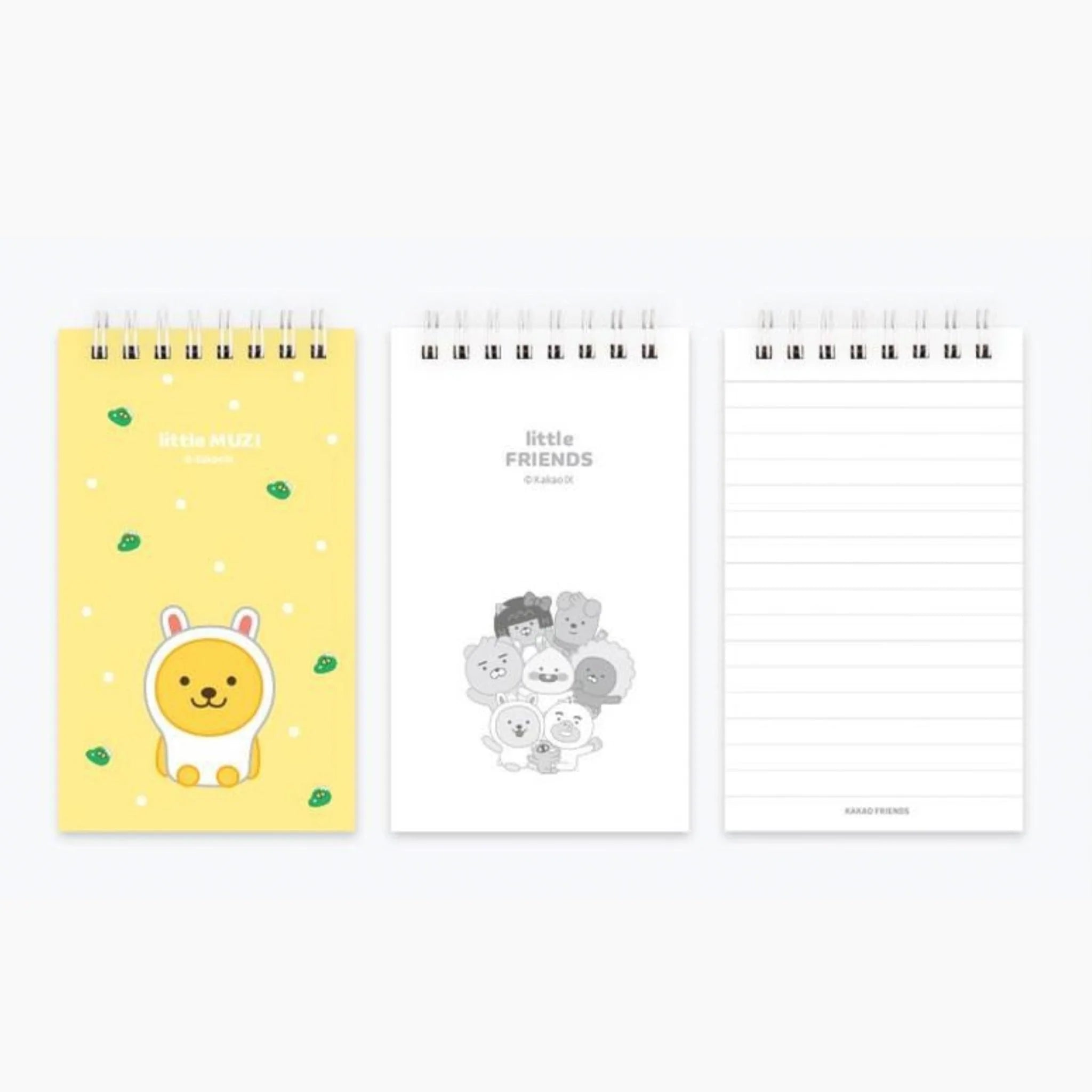 Little Friends Mini Notepad - Cute Pocket-Sized Notebook for Journaling, Memos & Gift Giving - Perfect for School, Office & Travel Organization