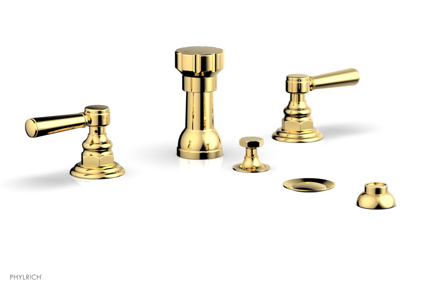 HEX TRADITIONAL Four Hole Bidet Set - 500 61 - Modern Bathroom Upgrade for Enhanced Hygiene & Comfort