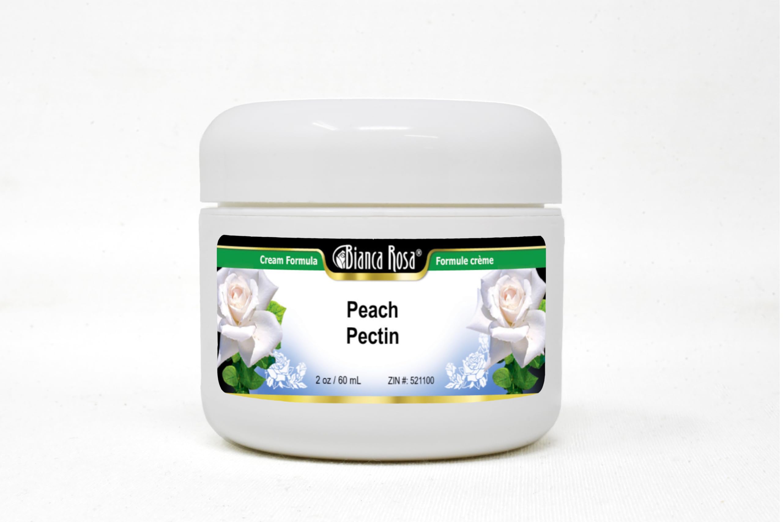 Peach Pectin Cream for Skin Care - 2 oz (3 Pack) - Natural Moisturizer for Dry & Sensitive Skin - Perfect for Face, Hands & Body Hydration