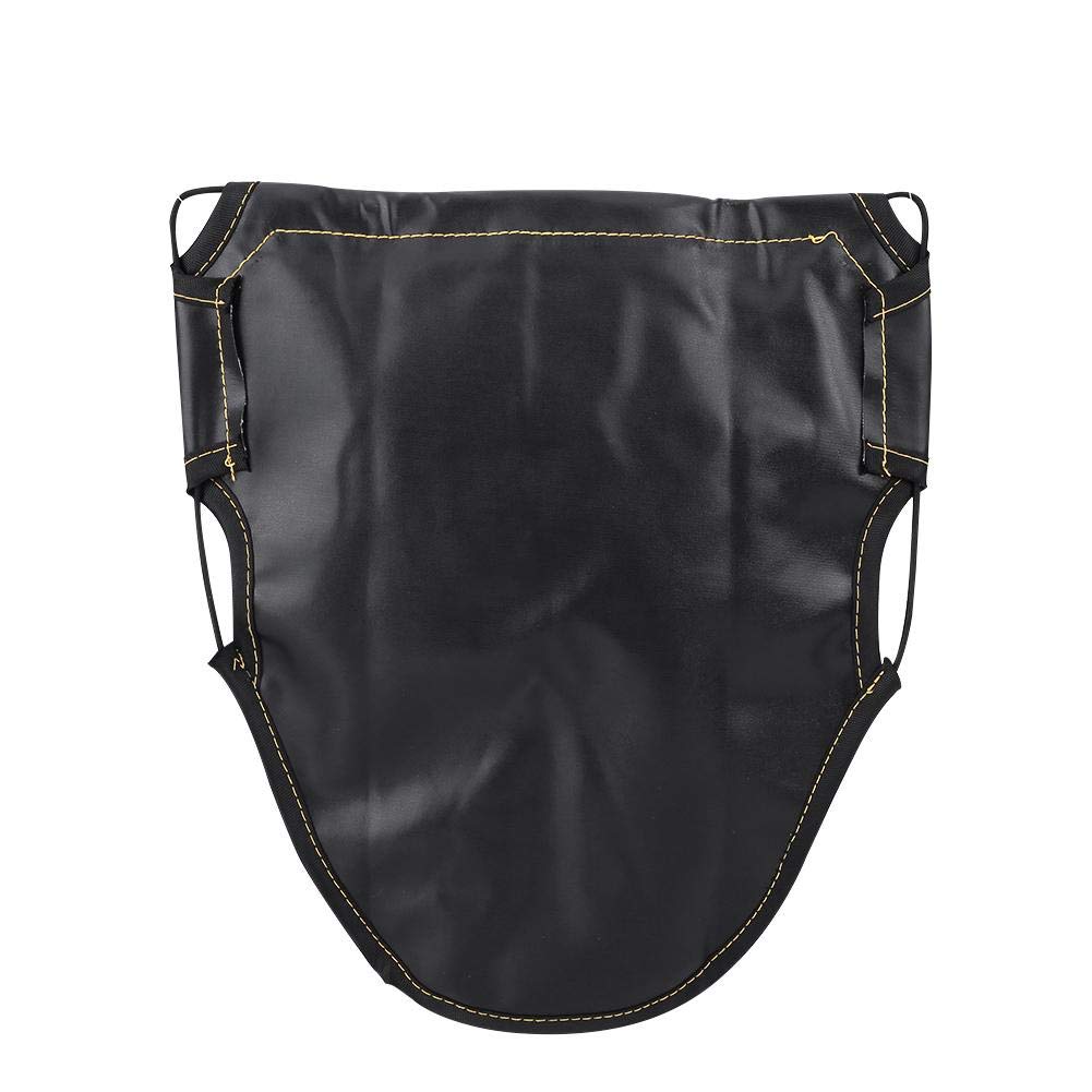 KIMISS Motorcycle Under Seat Bag - PU Leather Storage Pouch for Scooters & Bikes - Perfect for Road Trips & Daily Commute