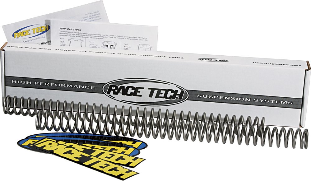 RACE TECH .50Kg Fork Spring - Motorcycle Suspension Upgrade for Off-Road & Dirt Bikes - Improves Handling & Performance on Rough Terrain